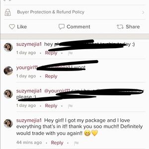 Trade reviews